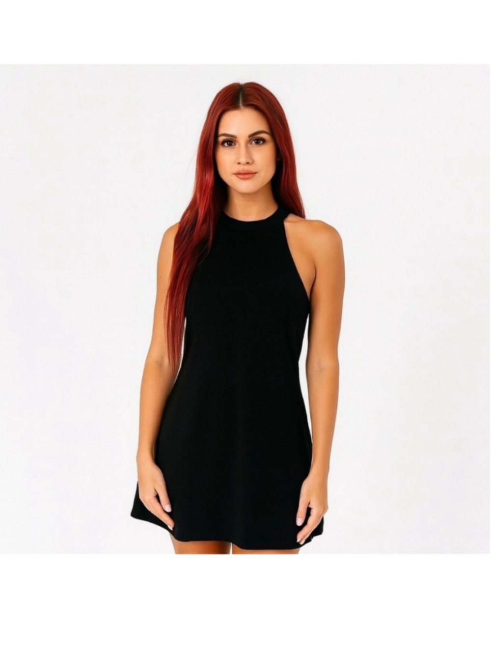 Women's Cynthia rowley Black Sleeveless Mini Dress Size M